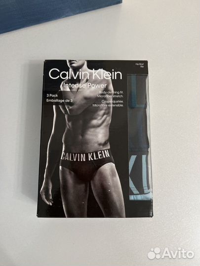 М / Мужские трусы-брифы Calvin Klein микрофибра