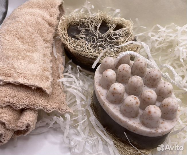 Массажное мыло, подарочное мыло