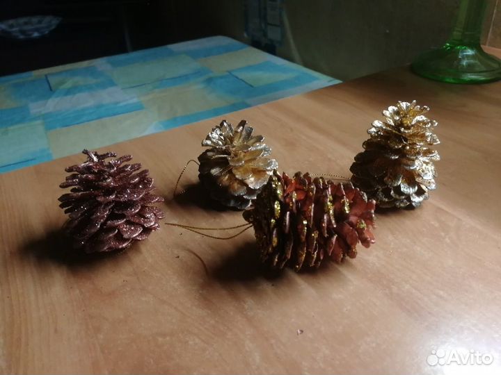 Елочные игрушки мишура дождик