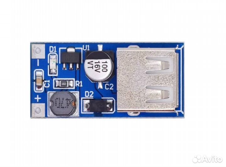 Повышающий преобразователь USB DC-DC 0.9B - 5B 600