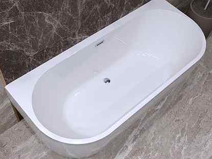 Ванна 180х80, пристенная акриловая ванна