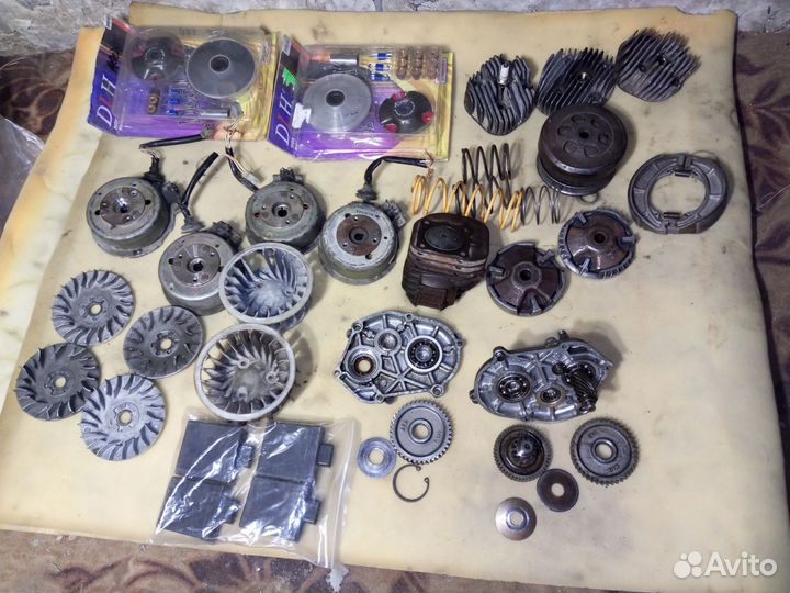 В разборе аксис 100 также есть запчасти на бвс 100