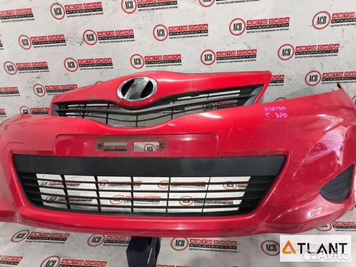 Бампер передний toyota vitz