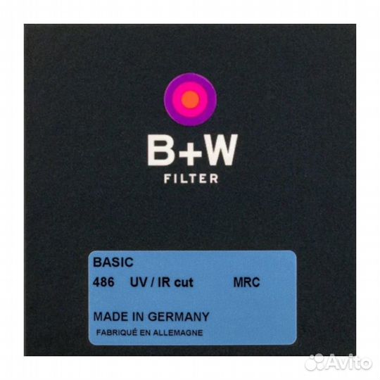 B+W basic 486 UV/IR cut 67mm Блокирующий уф/ик cве