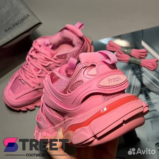 Balenciaga Track Trainers Pink