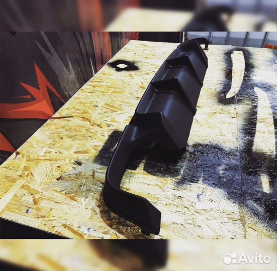 Задний диффузор bmw e39