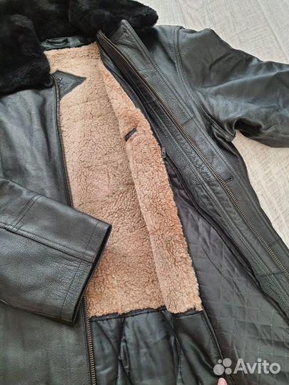 Продам мужскую куртку из натуральной кожи