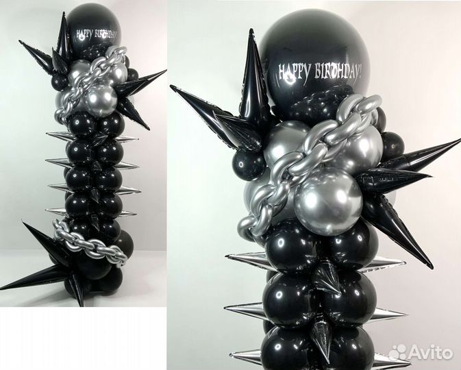 Воздушные шары, фотозоны