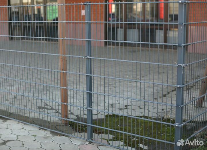 Забор из 3д сетки