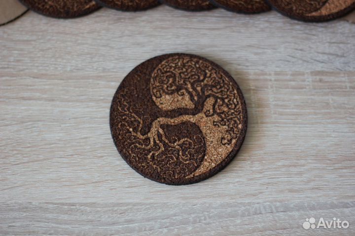 Подстаканник из пробки