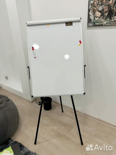 Доска флипчарт магнитно маркерная