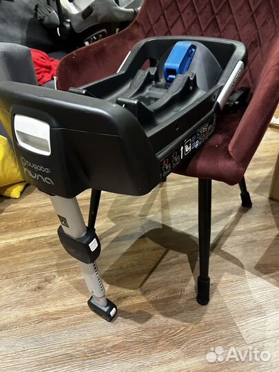 Автолюлька bugaboo turtle air nuna isofix с базой