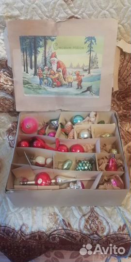 Елочные игрушки гдр