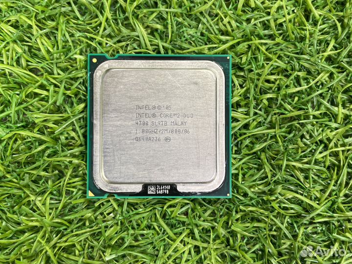 Intel Core 2 Duo E4300 Allendale LGA775, 2x1800мгц