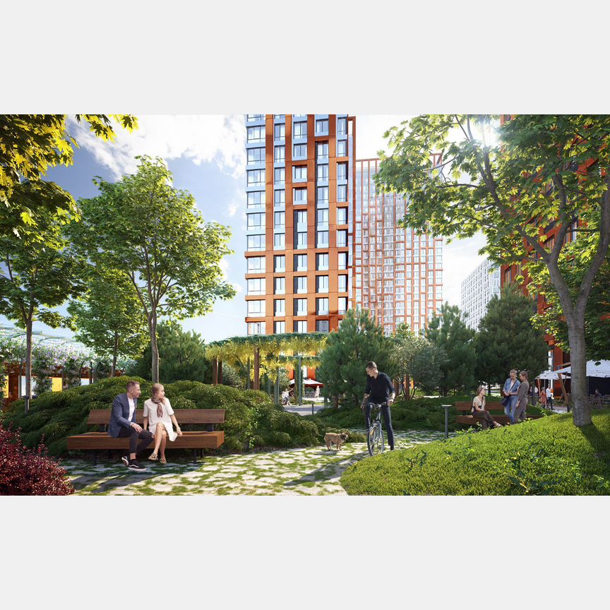 1-к. квартира, 57 м², 4/44 эт.