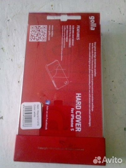 Жесткая крышка для iPhone 5