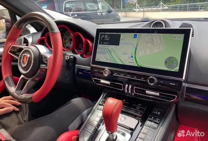 Штатная магнитола для porsche cayenne (с 2011г.в