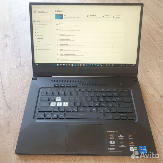 Asus tuf dash f15 rtx3070 ddr4 16gb ssd 512gb