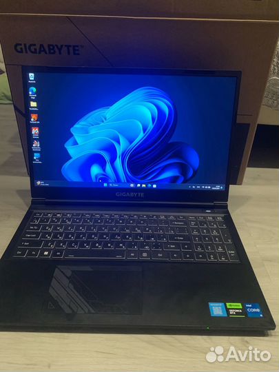 Ноутбук Gigabyte (Core i5 12500H/RTX4060/16gb/144H