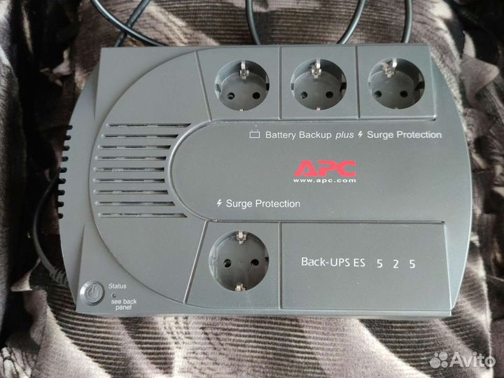 Ибп apc back-ups es 525 без батареи