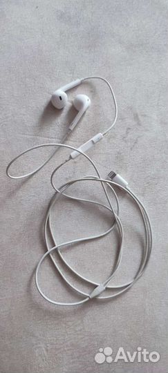 Наушники apple earpods lightning оригинал