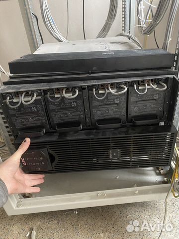 Ибп APC Smart-UPS RT 3000VA 230V с внешним блоком