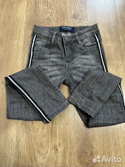 Джинсы для девочки 128