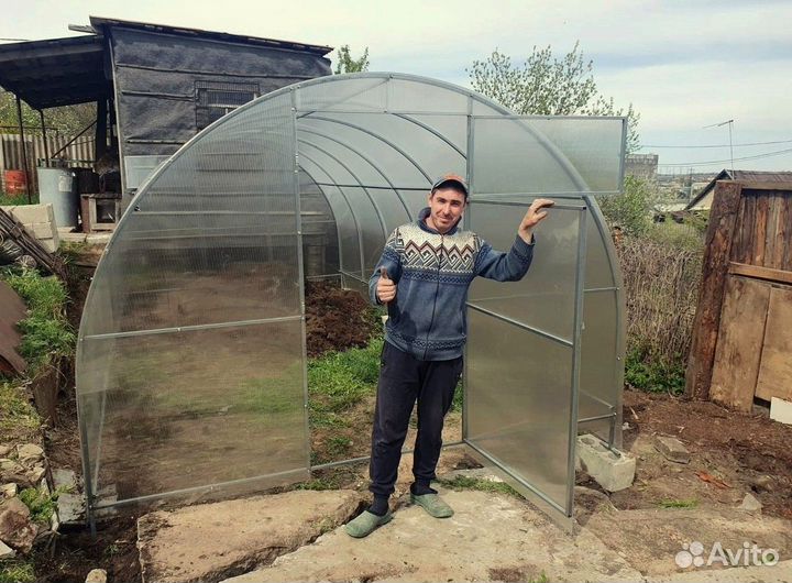 Теплица из поликарбоната