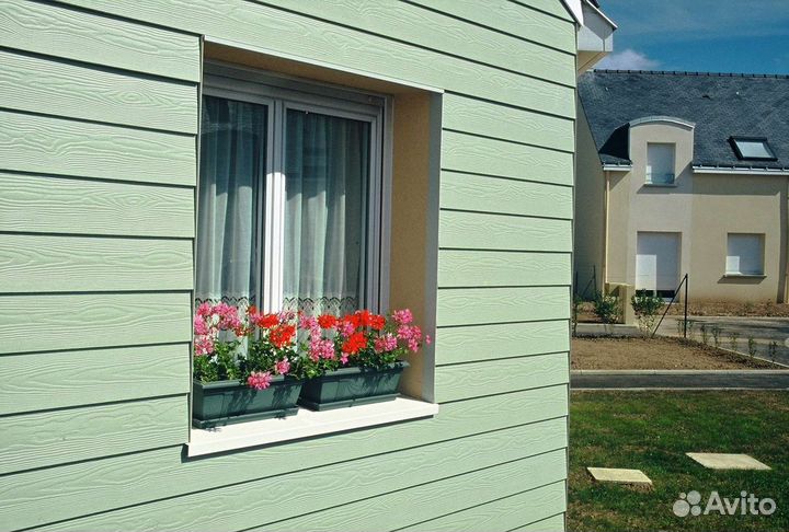 Фиброцементный сайдинг Decover Gray