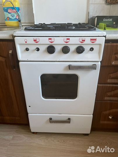 Газовая плита б/у 4 комфорки