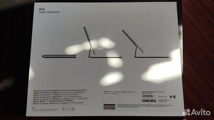 Apple Magic Keyboard для iPad Pro 11 mxqt2rs/a