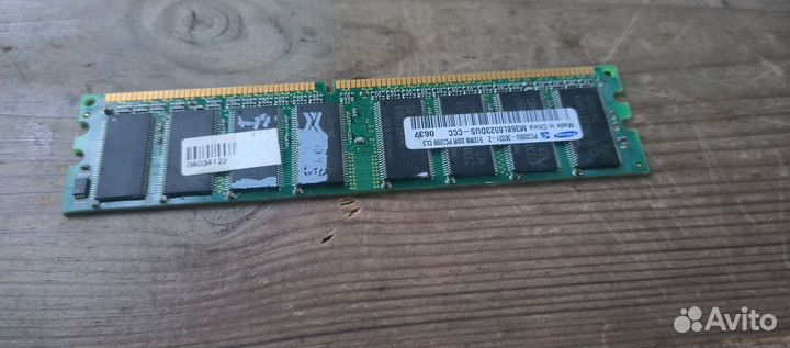 Оперативная память 512MB DDR PC3200 CL3