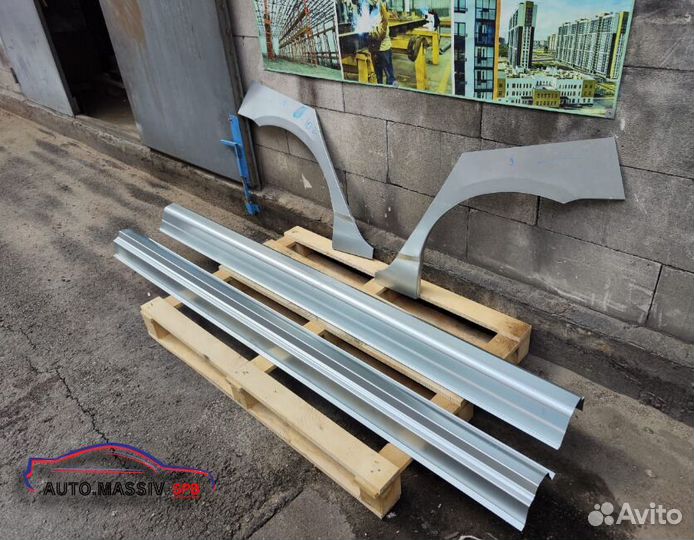 Пороги ремонтные Renault Master 2 дорест