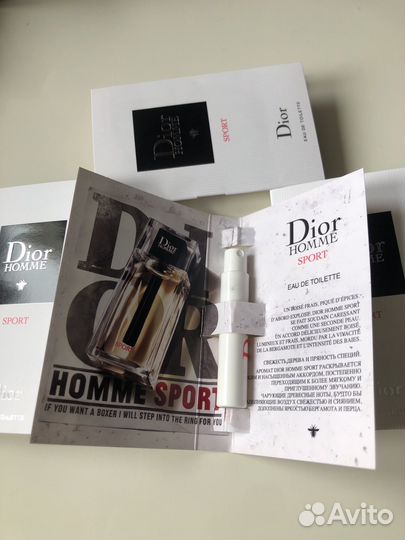Туалетная вода Dior Homme Sport пробник 1