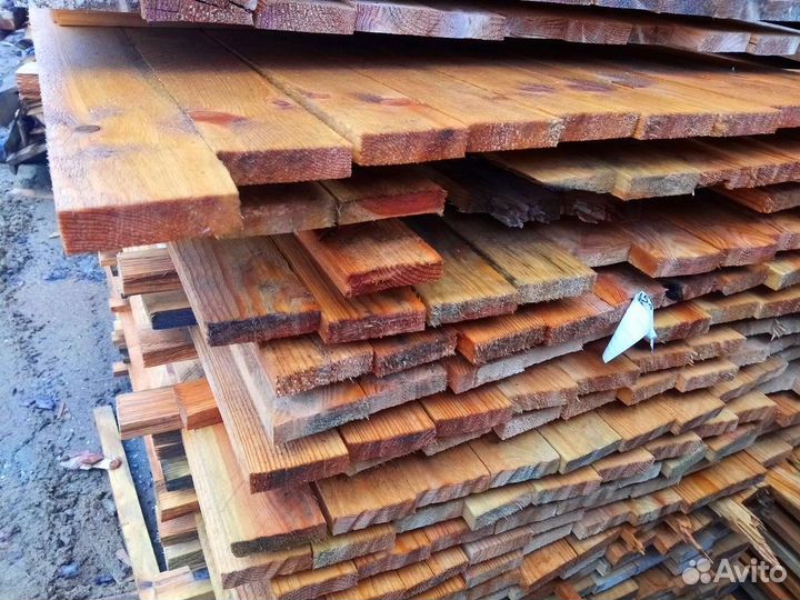 Доска лиственница 50х200х6000мм, гарантия качества