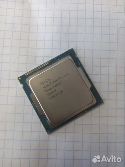 Процессор intel core i5 4460