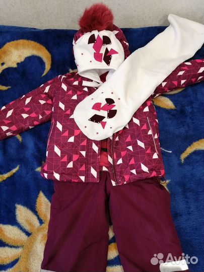 Зимний костюм на девочку 116