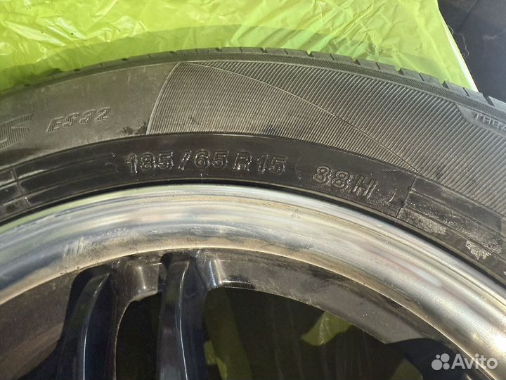 Yokohama 185 65 R15 + литые диски
