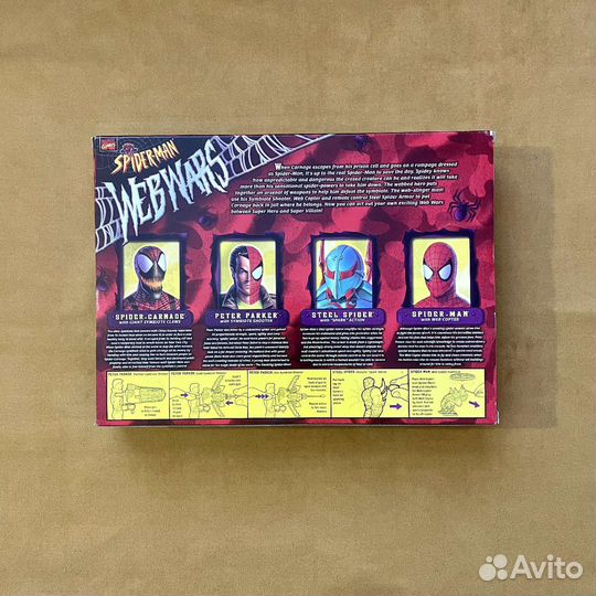 Набор Web Wars Spider-Man Toy Biz Marvel
