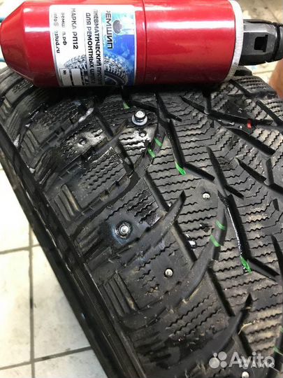 Дошиповка шин