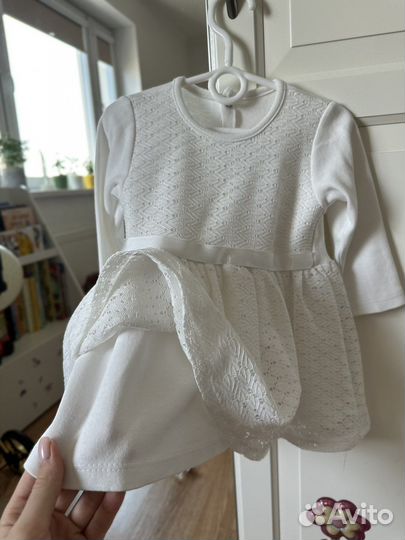 Нарядное платье для девочки 86 р-р