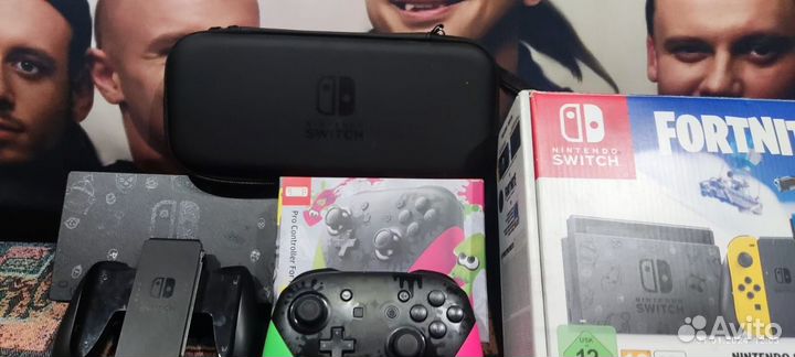 Игровая приставка nintendo switch прошитая