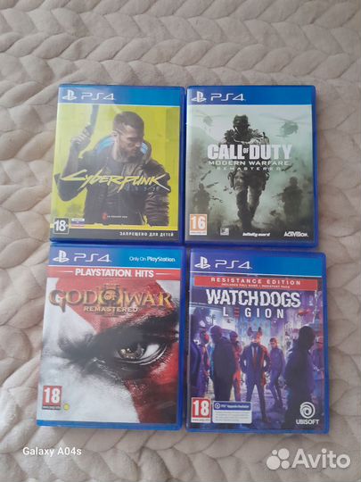 Диски на ps4
