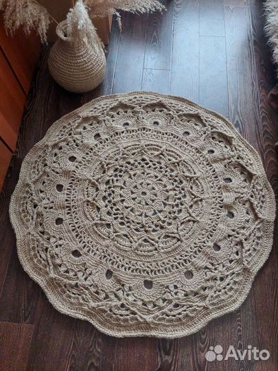 Ковер из джута