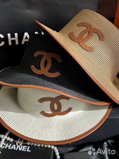 Пляжная шляпа chanel