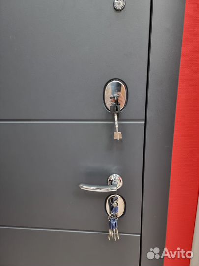 Входная дверь с зеркалом porta R-3 4/П61 Graphite