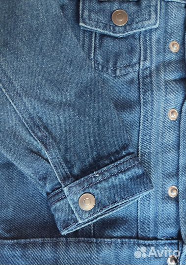 Джинсовая куртка для девочки 92 98/осенняя куртка