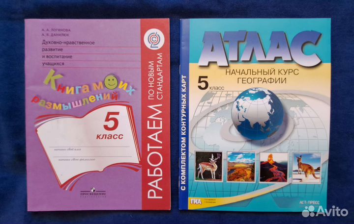 Рабочие тетради разные 4-7 классы