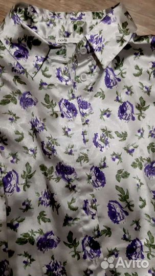 Шелковая рубашка