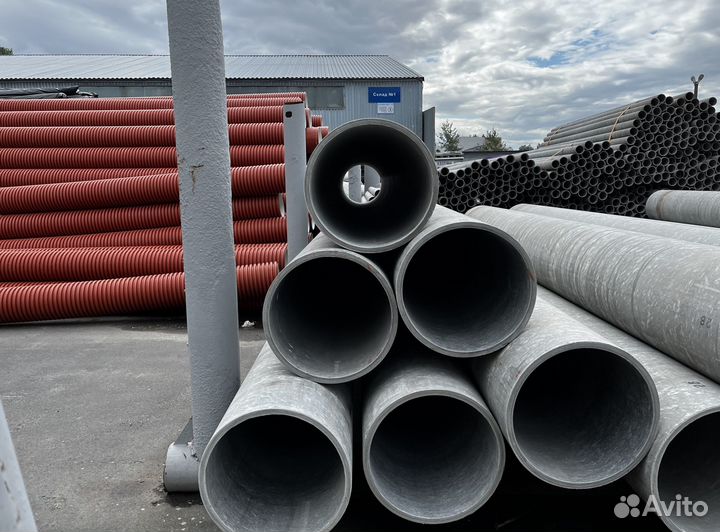 Асбестоцементная хризотилцементная труба